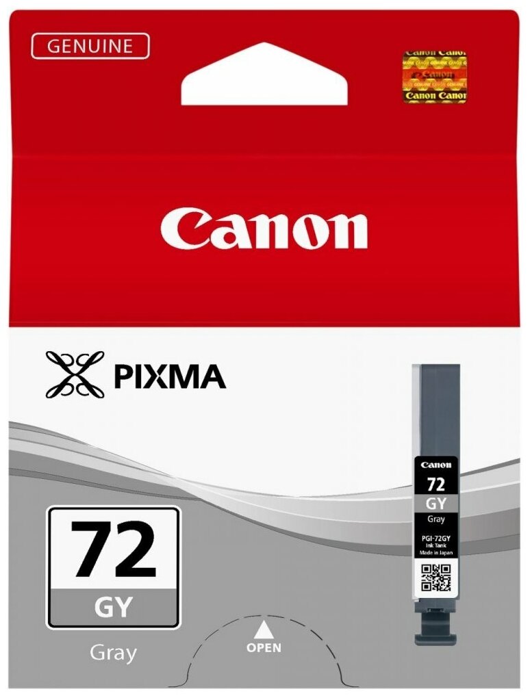 Картридж Canon PGI-72GY серый (6409b001)