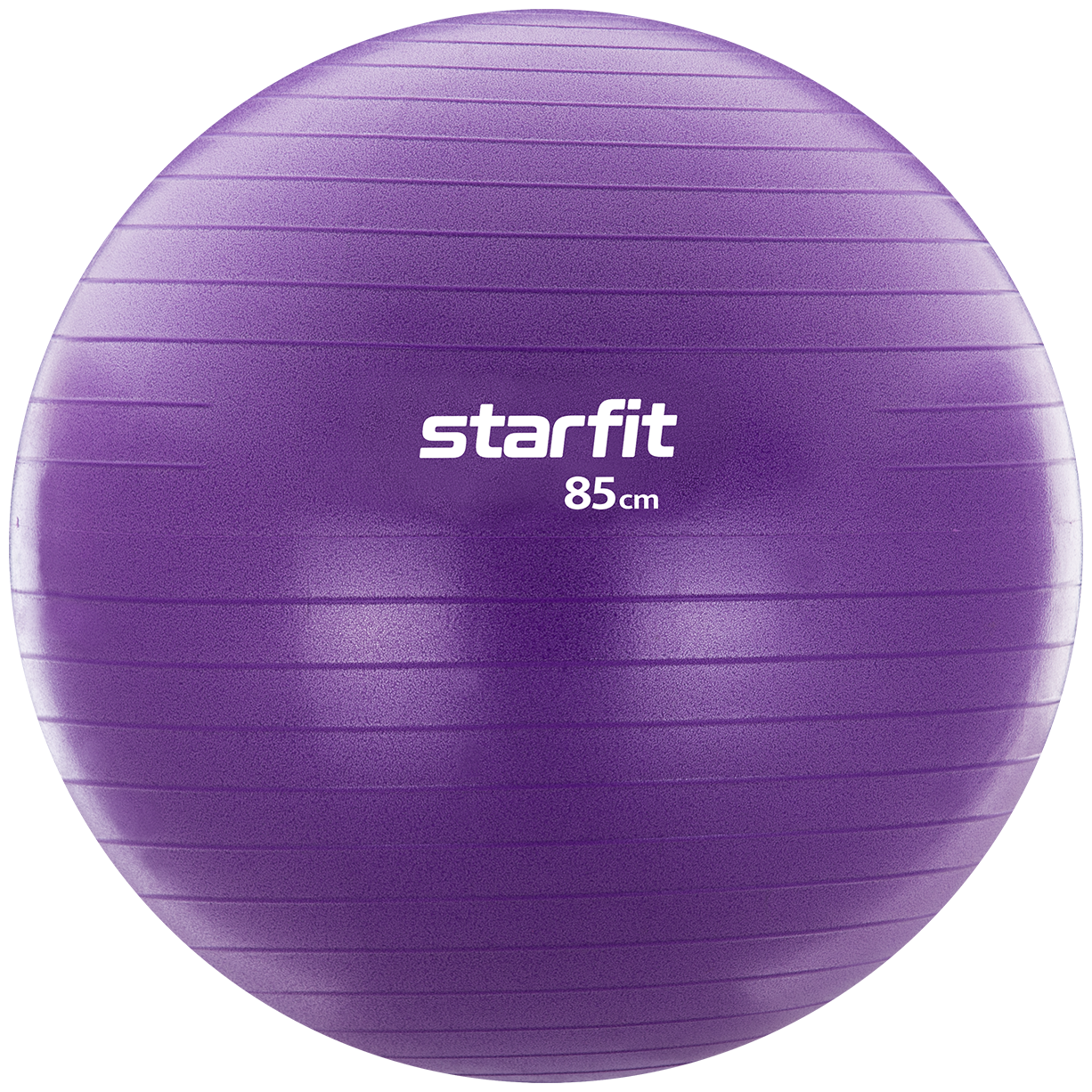 Фитбол Starfit Gb-106, 85 см, 1500 гр, с ручным насосом, фиолетовый, антивзрыв