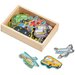 Игровой набор Melissa & Doug Wooden Vehicles Magnets 8588