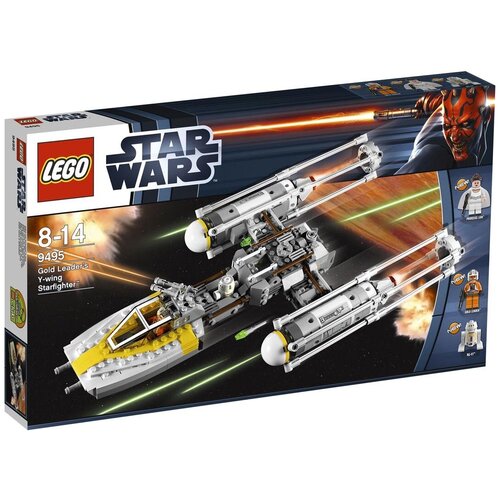 LEGO Star Wars 9495 Истребитель Y-wing Командира Золотой Эскадрильи, 458 дет. lego star wars 7658 y wing fighter 454 дет