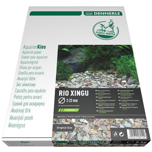 грунт dennerle plantahunter rio xingu mix 2 22 мм 5 кг Грунт Dennerle PlantaHunter Rio Xingu MIX, 2-22 мм, 5 кг