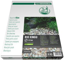 Грунт Dennerle PlantaHunter Rio Xingu MIX, 5 кг серый/коричневый