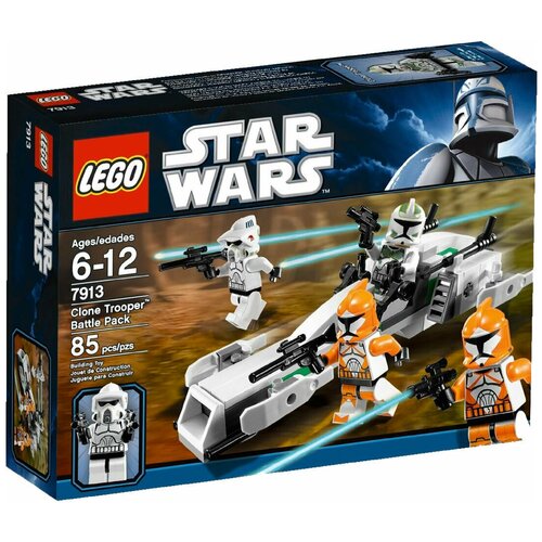 Конструктор LEGO Star Wars 7913 Боевой отряд штурмовиков-клонов, 85 дет. lego star wars 75372 clone trooper