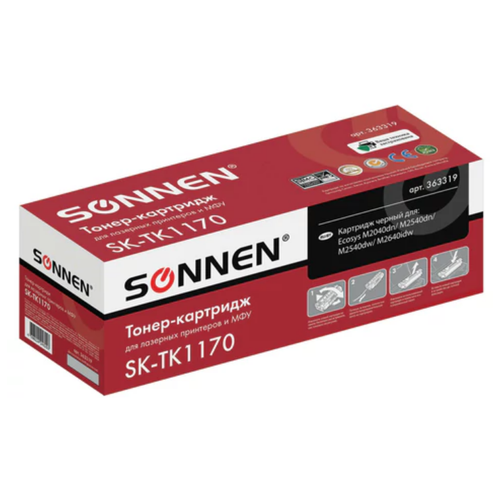 Картридж SONNEN SK-TK1170, 7200 стр, черный