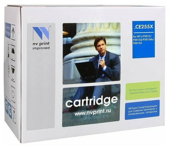 Картридж NV Print CE255X для HP совместимый