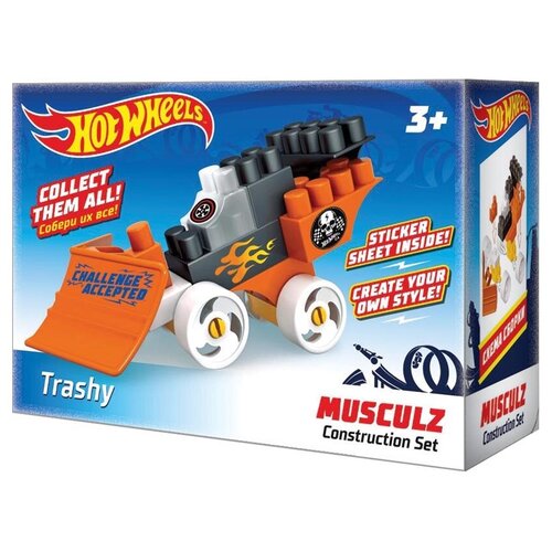 Bauer Hot Wheels 714 Musculz Trashy, 16 дет.