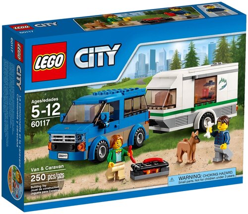 Конструктор LEGO City 60117 Фургон для путешествий, 250 дет.