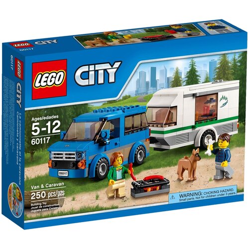 LEGO City 60117 Фургон для путешествий, 250 дет. lego city building site