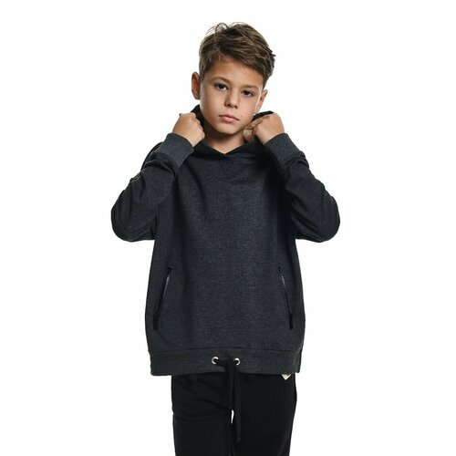 фото Худи mini maxi, размер 122, черный