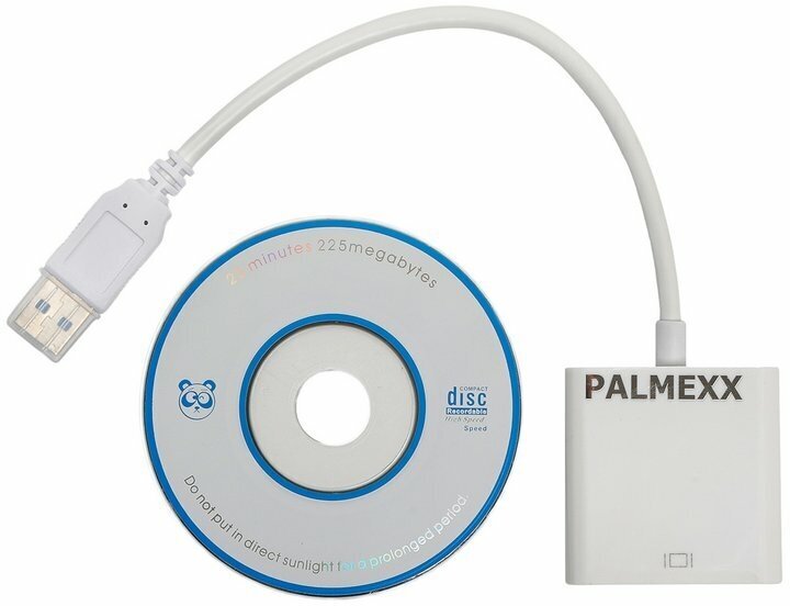 Адаптер-переходник PALMEXX USB3.0 to VGA - фотография № 2