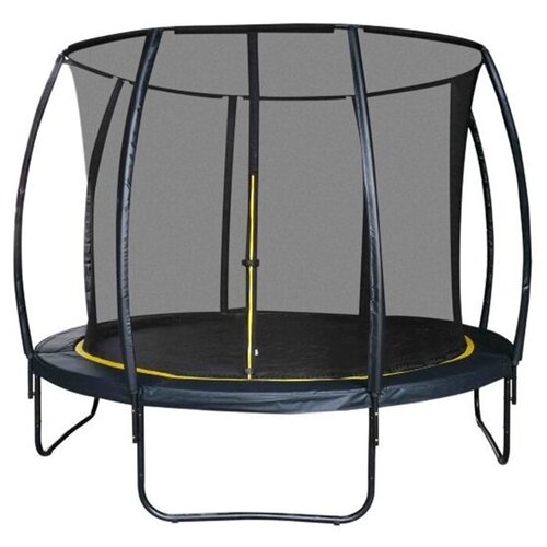 фото Sportelite батут sportelite, d=183 см, с внутренней защитной сеткой, цвет чёрный sport elite