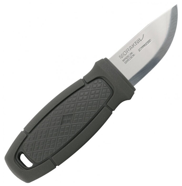 Нож Morakniv Eldris LightDuty, нержавеющая сталь, цвет темно-серый, с ножнами, 13843