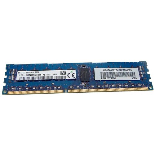 Оперативная память Hynix 8GB DDR3L 1600MHz DIMM CL11 HMT41GR7BFR8A-PB