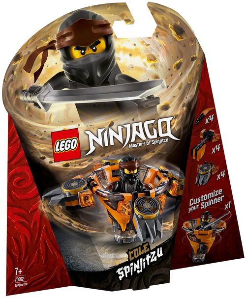 Конструктор LEGO Ninjago 70662 Коул: мастер Кружитцу, 171 дет.