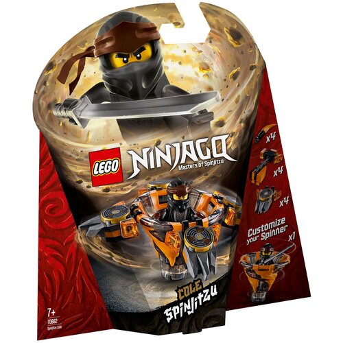 конструктор lego ninjago 70645 коул мастер дракона Конструктор LEGO Ninjago 70662 Коул: мастер Кружитцу, 171 дет.