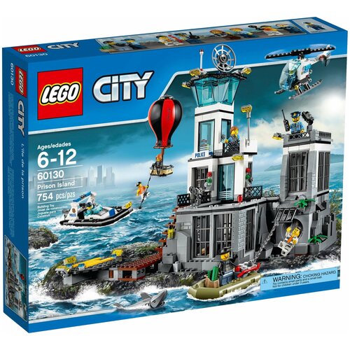 Конструктор LEGO City 60130 Тюремный остров, 754 дет.