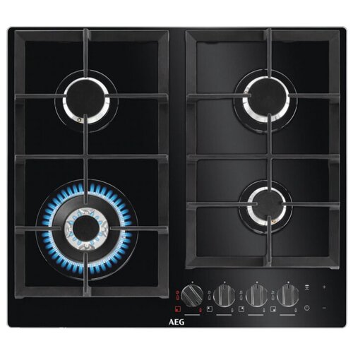 Газовая варочная панель AEG HKR 64540 NB чёрный 6663900₽