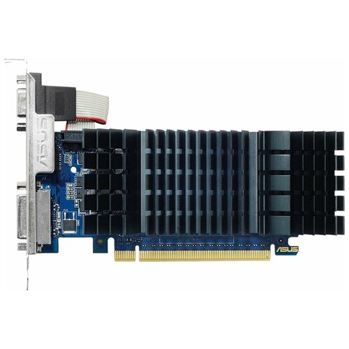 2048Mb PCI-Ex GeForce GT730 ASUS GT730-SL-2GD5-BRK 64b GDDR5 902/5010 DVIx1/HDMIx1/CRTx1/HDCP
