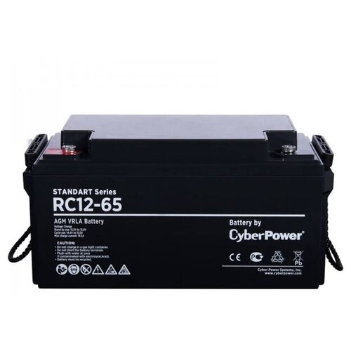 Аккумуляторная батарея CyberPower RC12-65 аккумуляторная батарея cyberpower bpse72v45a