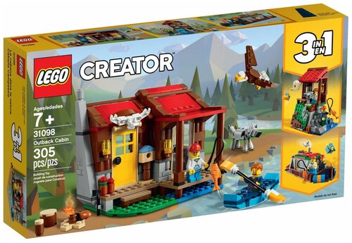 LEGO Creator 31098 Хижина в глуши, 305 дет.