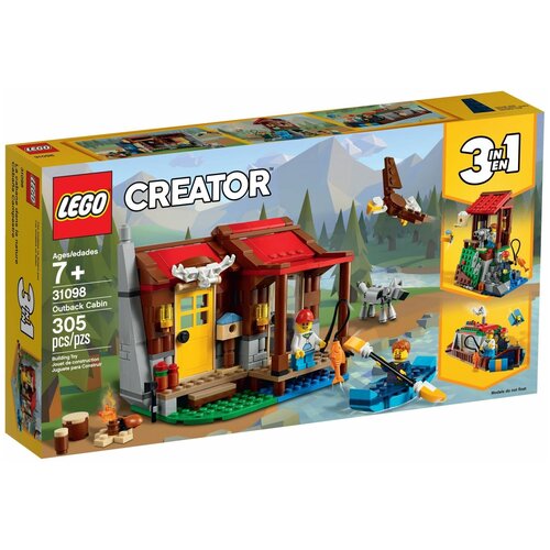 Конструктор LEGO Creator 31098 Хижина в глуши