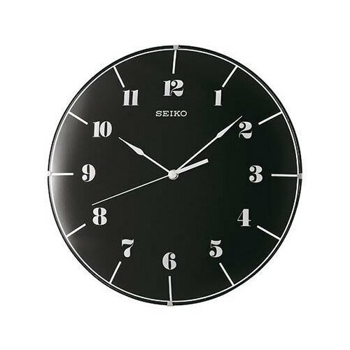 фото Часы настенные кварцевые seiko qxa570 черный