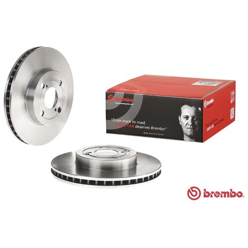 фото Комплект тормозных дисков передний brembo 09.9824.10 255x25 для toyota corolla (2 шт.)