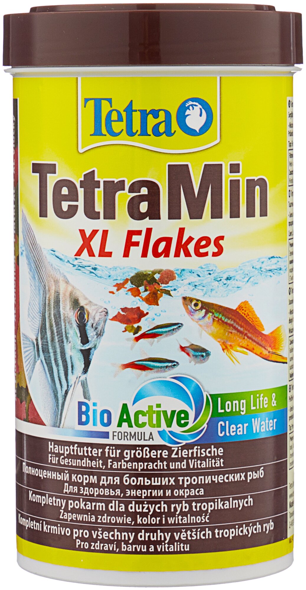 TETRAMIN XL FLAKES — Тетра корм-хлопья для всех видов рыб (крупные хлопья) (500 мл)