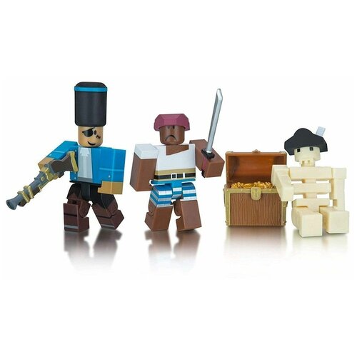 Фигурки Jazwares Roblox Разбойники: Битва за Остров Веселья ROB0266, 3 шт.
