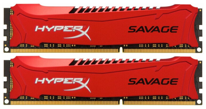 Оперативная память HyperX 8 ГБ (4 ГБ x 2 шт.) DDR3 1600 МГц DIMM CL9