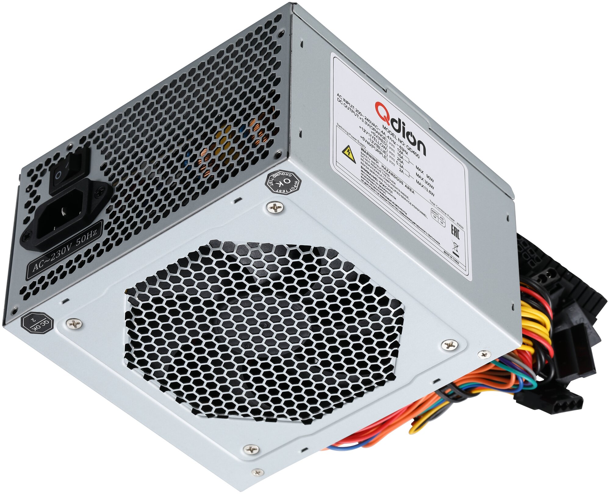 Блок питания Qdion QD400 400W