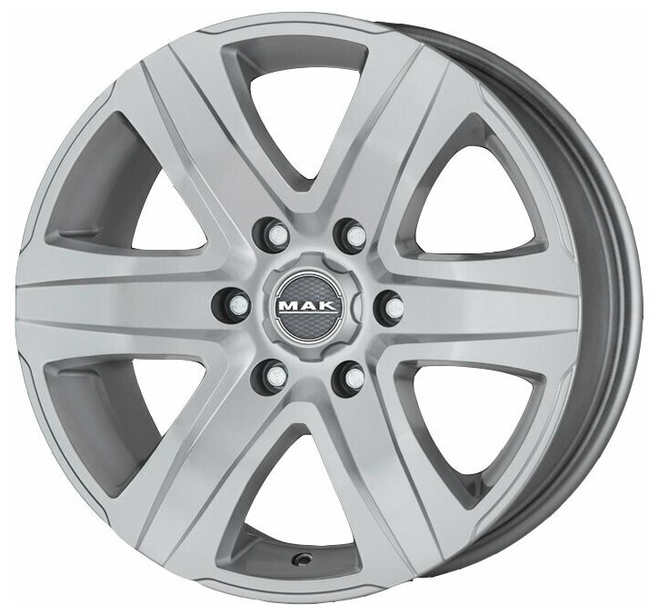 MAK F80806TSI53M5 R18 6x130 8J ET53 D84,1 MAK Stone 6 Silver