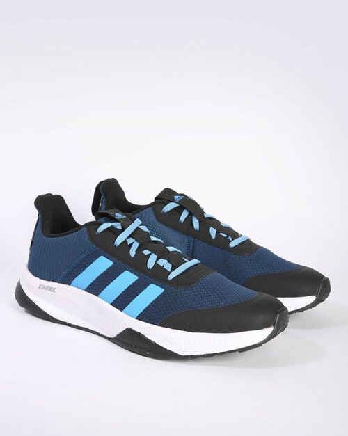 Кроссовки adidas, размер 42, черный, голубой