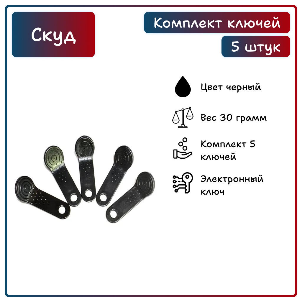 Комплект системы контроля доступа СКУД " дача" с электромеханическим замком и контактным считывателем