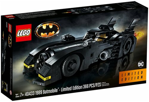 Конструктор LEGO DC Super Heroes 40433 1989 Batmobile, 366 дет.