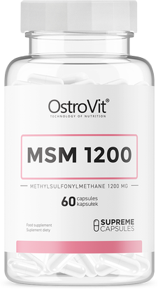 MSM 1200 mg 60 caps supreme capsules