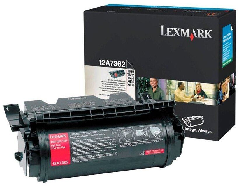 Тонер-картридж Lexmark T630/T632/T634, X630/X632 Regular Cartridge 21K