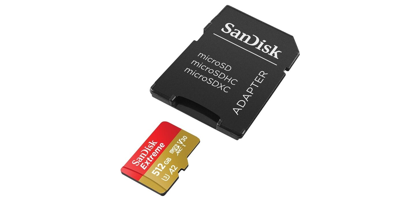 Карта памяти MicroSDXC 1024GB SanDisk EXTREME Class 10, UHS-I, W130, R 190 МБ/с, - фото №6