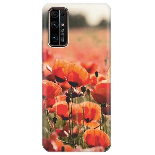 фото Чехол - накладка artcolor для honor 30 с принтом "маки" re:pa
