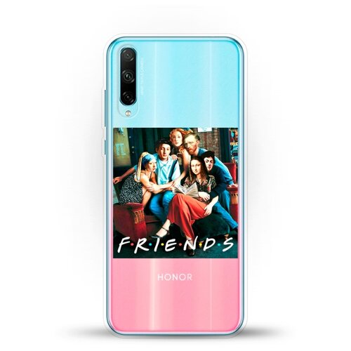 фото Силиконовый чехол друзья на honor 30i andy & paul