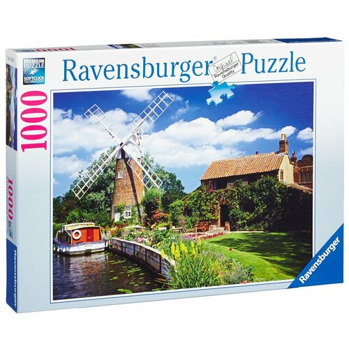 Пазл Ravensburger Ветряная мельница (15786), 1000 дет., разноцветный пазл ravensburger ветряная мельница 15786 1000 дет разноцветный