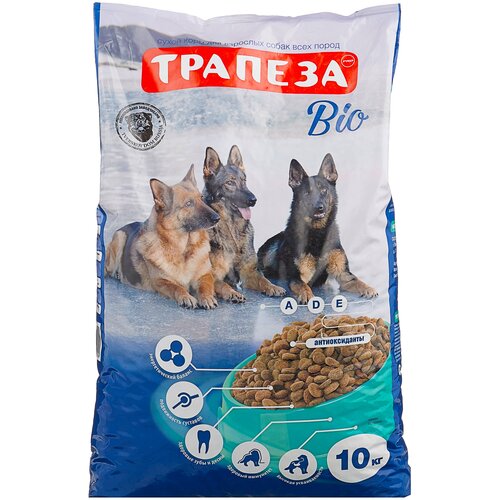 Сухой корм для собак Трапеза печень 1 уп. х 1 шт. х 10 кг