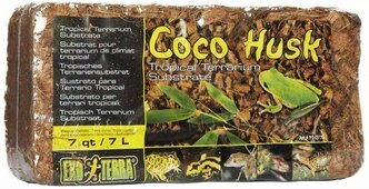 Грунт Exo Terra Coco Husk 7 л коричневый