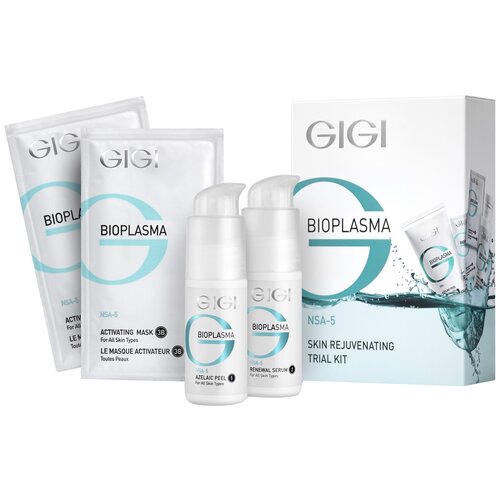 Gigi Набор Bioplasma NSA-5 Skin Rejuvenating Trial Kit biomatrix пилинг probio peel 3 0 3 2 40% пробиотический 30 мл