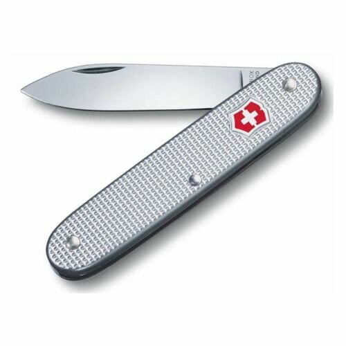 Складной нож Victorinox Pioneer Alox, 93мм, серебристый , коробка картонная [0.8000.26]