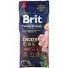 Сухой корм для щенков Brit Premium by Nature, курица (для крупных пород) - изображение