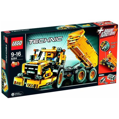 lego самосвал technic 177 дет 42147 Конструктор LEGO Technic 8264 Грузовик, 575 дет.