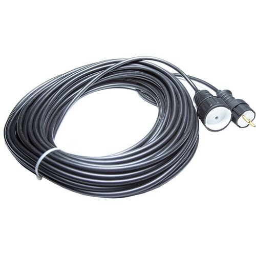 Удлинитель реальная электрика 1 гнездо 20м б/з 16а ip44 2х1,5кв. мм пвс черный