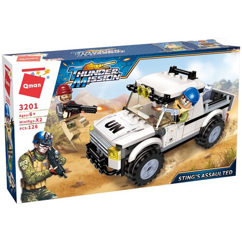 Конструктор Qman Thunder Mission 3201 Атака Теда. Brick