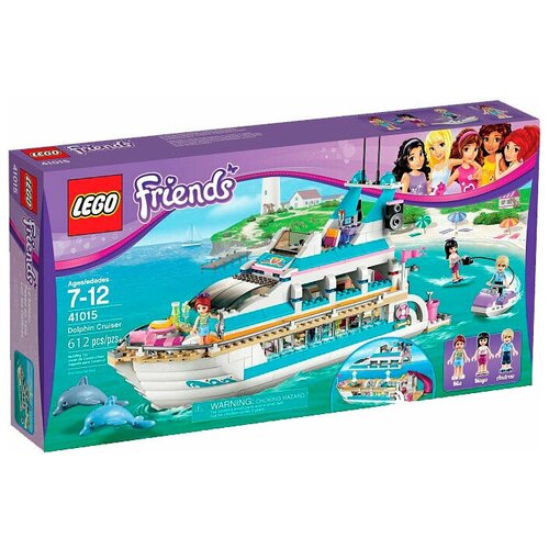 Конструктор LEGO Friends 41015 Круизный лайнер, 612 дет. конструктор для девочек круизный лайнер 618 деталей friend френдс friends подружки 10172 41015 подарок девочке